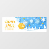 Personaliseer de verkoop van het einde van de wint raamsticker (Vel)