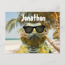 Personaliseer de zomervakantieband briefkaart