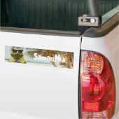 Personaliseer de zomervakantieband bumpersticker (Op Truck)