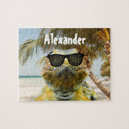 Personaliseer de zomervakantieband legpuzzel
