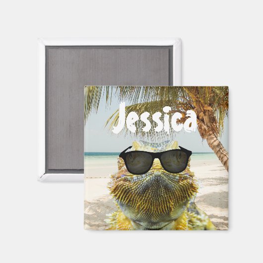 Personaliseer de zomervakantieband magneet (Voorkant / Achterkant)