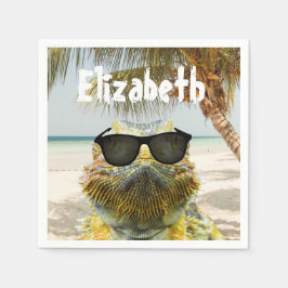 Personaliseer de zomervakantieband servet