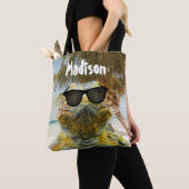 Personaliseer de zomervakantieband tote bag (Dichtbij)