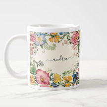 Personaliseer de zwarte scriptnaam, Wildflower