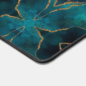 Personaliseer Desk Mat - Marmeren Gouden Aderen (Hoek)