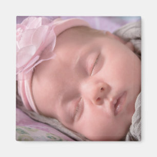 Personaliseer deze  Baby Fotomagneet Magneet