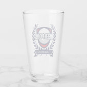 Personaliseer deze Beer Pong Logo Glas (Achterkant)