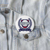 Personaliseer deze Beer Pong Logo Ronde Button 7,6 Cm (In situ)