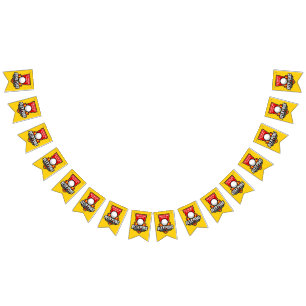 Personaliseer deze Beer Pong Logo Vlaggetjes