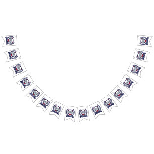 Personaliseer deze Beer Pong Logo Vlaggetjes