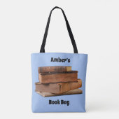 Personaliseer deze boekentas tote bag (Achterkant)