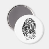 Personaliseer deze cadeaus voor vingerafdrukken magneet (Voorkant / Achterkant)