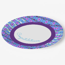 Personaliseer deze felicitaties voor elke gelegenh papieren bordje