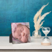Personaliseer deze foto Plaque van Baby Fotoplaat (Insitu)