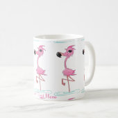 Personaliseer Deze Fun Flamingo Mok (Voorkant rechts)