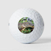 Personaliseer deze Gator Bait - Alligator Golf Bal (Voorkant)