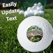Personaliseer deze Gator Bait - Alligator Golf Bal
