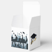 PERSONALISEER DEZE Graduation Cap en Diploma Bedankdoosjes (Geopend)