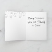 Personaliseer deze kerst Kaart met jouw naam (Binnen)