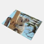 Personaliseer deze Koala Doormat Deurmat (Schuin)