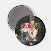 Personaliseer deze Koelkast Fotomagneet Magneet (Voorkant / Achterkant)