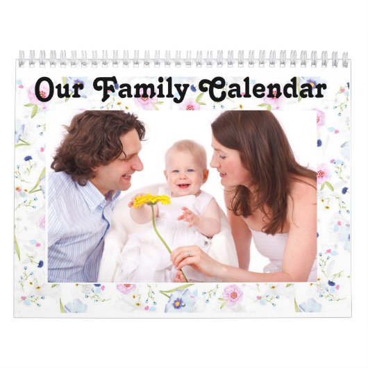 Personaliseer deze "Onze Familie" Kalender (Hoes)
