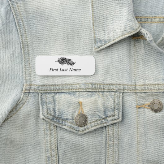 Personaliseer deze Recreatie van de Aanhangwagen v Naamplaatje (In situ)