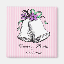 Personaliseer deze Roze Bindende Magneten