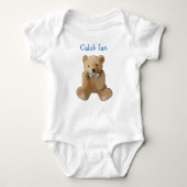 Personaliseer deze Teddy Bear Baby One Piece Romper (Voorkant)