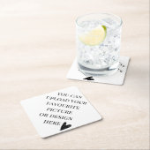 Personaliseer diamant kartonnen onderzetters (Insitu)