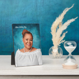 Personaliseer digitaal olieverfgeschenk voor je mo fotoplaat