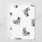 Personaliseer Digitale Hockey Verjaardagsfeestje Kaart (Achterkant)