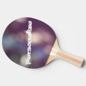 Personaliseer dit Abstracte Ontwerp van de Foto Tafeltennisbatje (Zijkant)