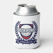 Personaliseer Dit Beer Pong Logo Blikjeskoeler (Blikje Voorkant)