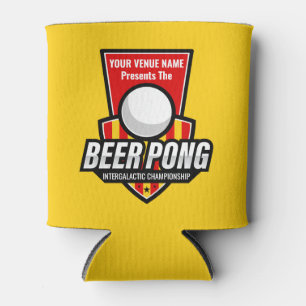 Personaliseer dit Beer Pong Logo Blikjeskoeler