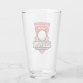 Personaliseer dit Beer Pong Logo Glas (Achterkant)