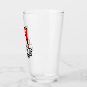 Personaliseer dit Beer Pong Logo Glas (Links)