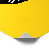 Personaliseer dit Beer Pong Logo Poster (Hoek)