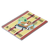 Personaliseer dit Fun Camp Beer Note Book Notitieboek (Linkerzijde)