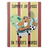 Personaliseer dit Fun Camp Beer Note Book Notitieboek (Voorkant)