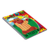 Personaliseer dit Groovy Bear Notitieboek (Rechterzijde)