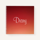 Personaliseer dit kleine dagboek Notitieboek (Voorkant)