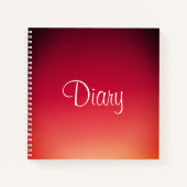 Personaliseer dit kleine opgerolde rand Notitieboe Notitieboek (Voorkant)