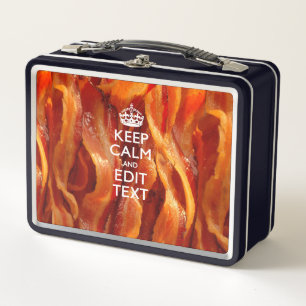 Personaliseer dit met Keep Calm en Bacon Decor