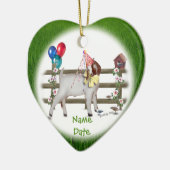 Personaliseer dit Ornament van de Geit van de Dag  (Links)