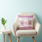 Personaliseer dit prachtige Baby Photo Pillow Kussen (Stoel)