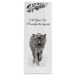 Personaliseer dit sjabloon wijn cadeautas