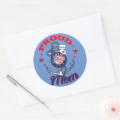 Personaliseer Dog Label Trots U.S. Coast Guard Mam (Envelop)
