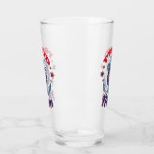 Personaliseer Dog Label Trots U.S. Coast Guard Mam Glas (Links)