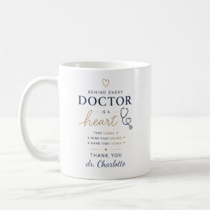 Personaliseer Dokter waarderingsgeschenk Dank je Koffiemok